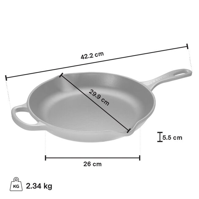 Iron Handle Skillet, view 2